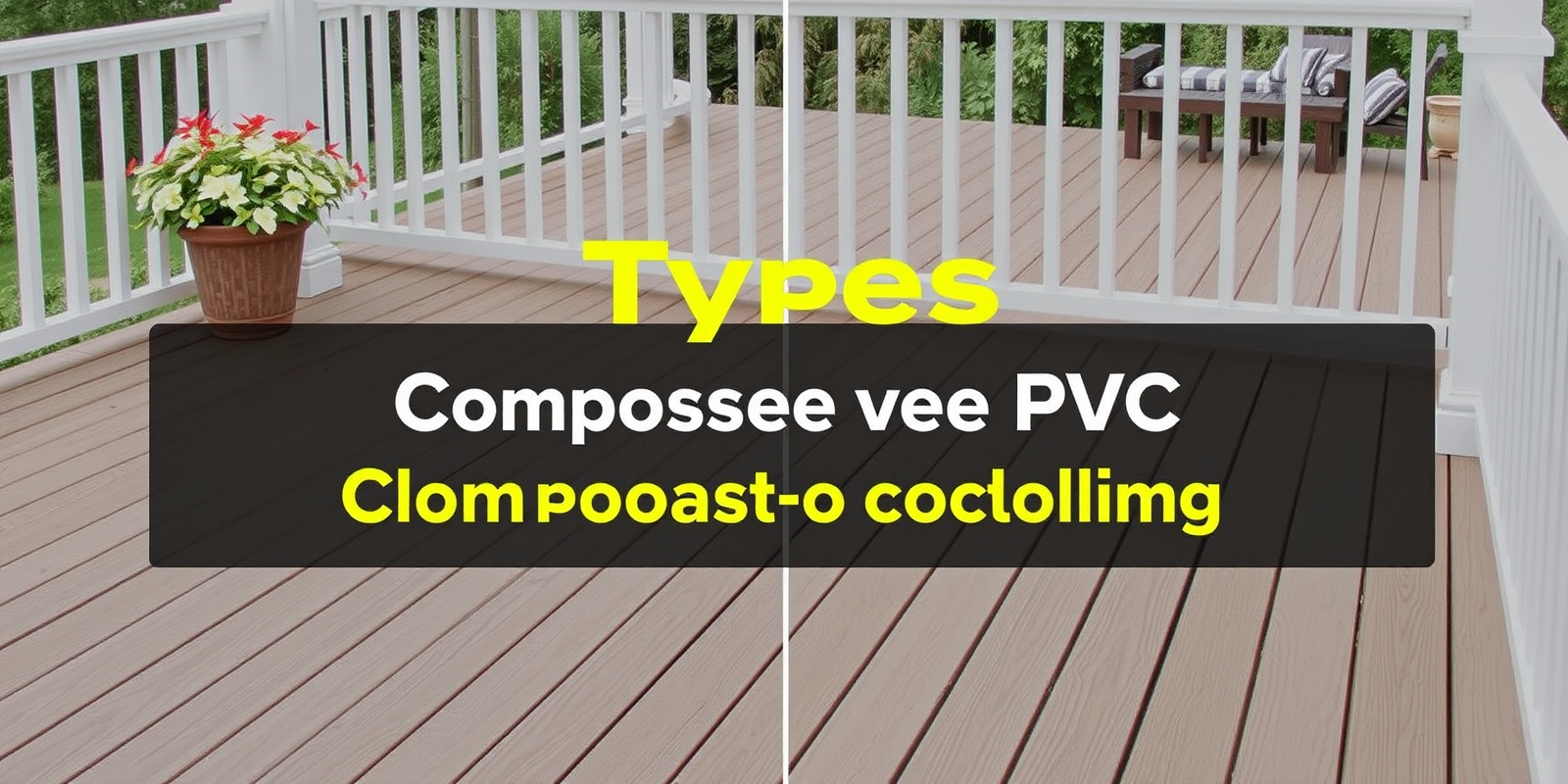 Choosing Between Composite and PVC Decking: A Comprehensive Guide