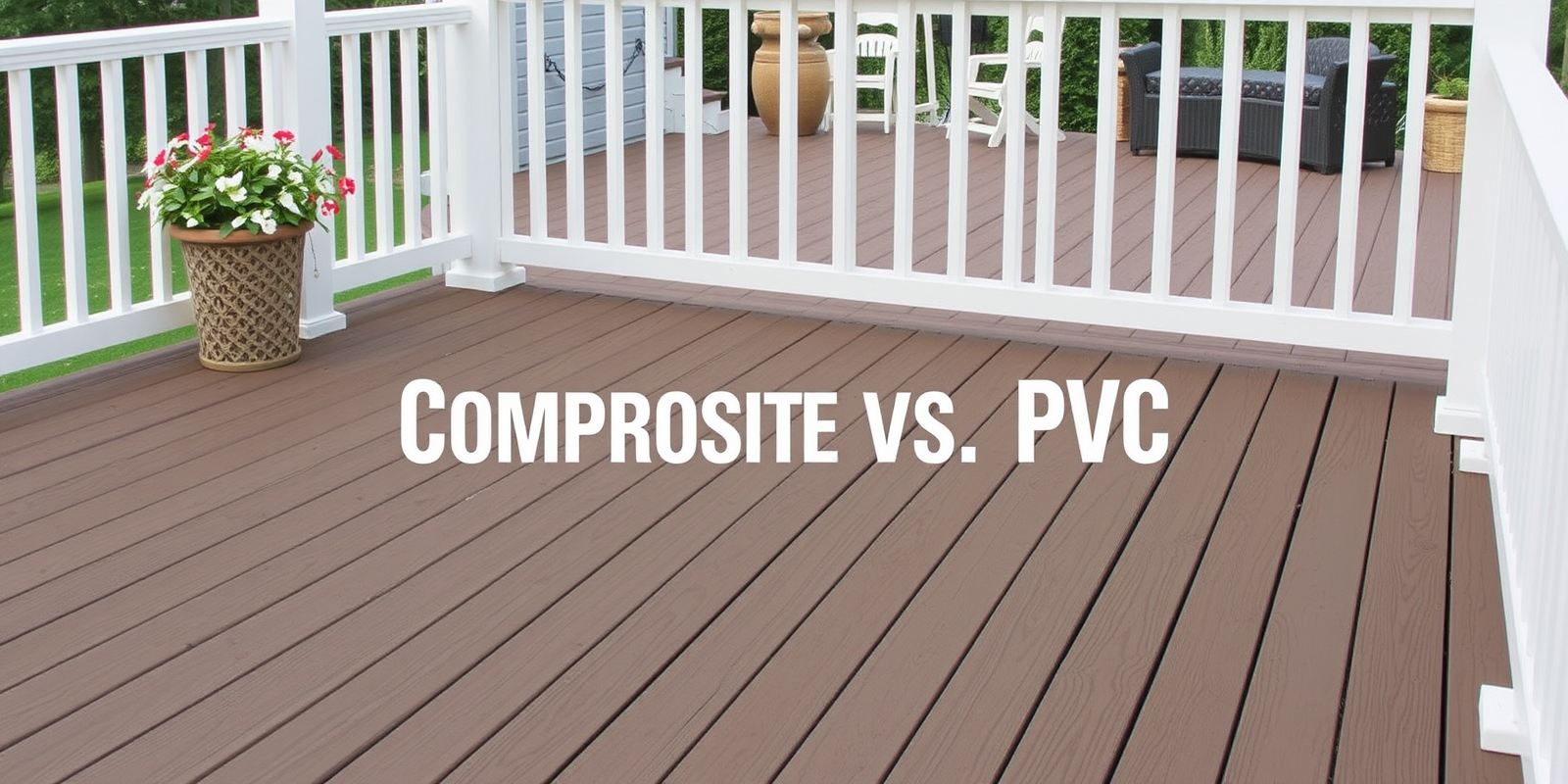 Choosing Between Composite and PVC for Your Deck