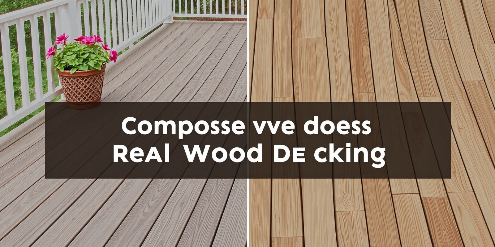 Choosing Between Composite and Real Wood Decking: Factors to Consider