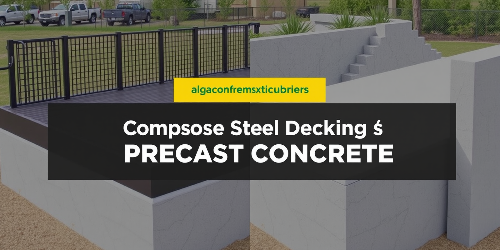 Choosing Between Composite Steel Decking and Precast Concrete: A Comprehensive Guide