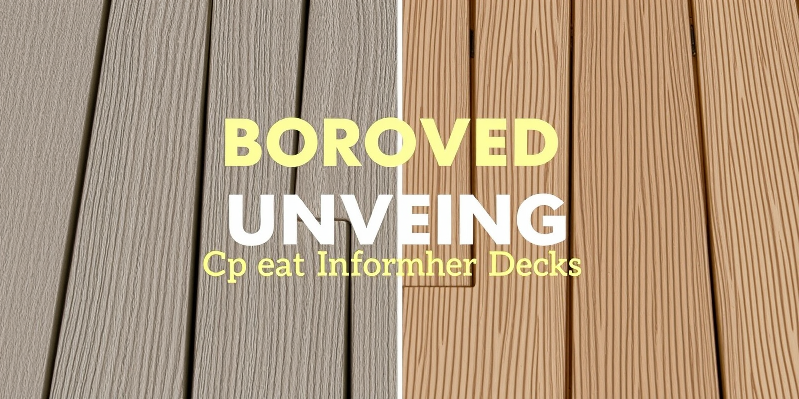 Choosing Between Grooved and Ungrooved Composite Decking: What Matters Most