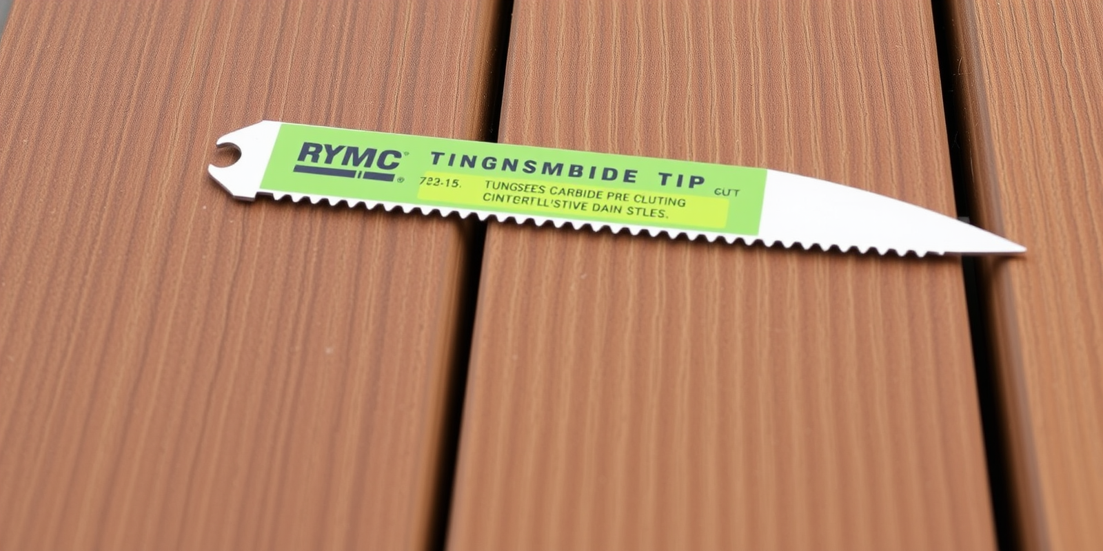 Choosing the Right Blade: Tungsten Carbide Tips for Composite Decking