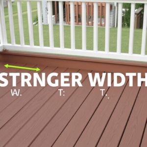 Choosing the Right Stringer Width for Your Composite Deck