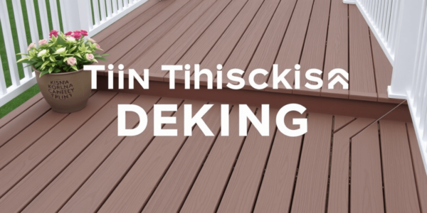 Choosing the Right Thin Thickness Composite Decking for Your Project