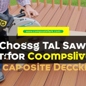 Choosing the Right Tile Saw for Cutting Composite Decking