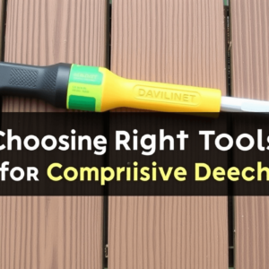 Choosing the Right Tools for Composite Deck Installation