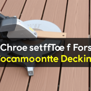 Choosing the Right Tools for Sawing Composite Decking