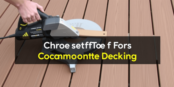 Choosing the Right Tools for Sawing Composite Decking