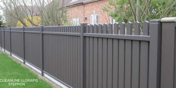 cleanline composite fencing