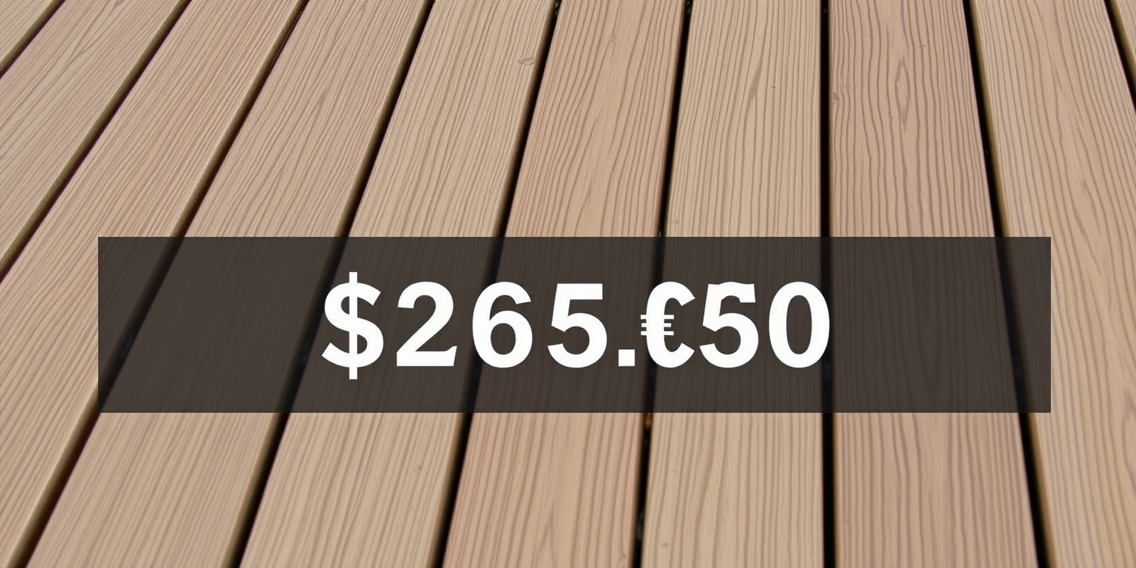 Comparative Analysis: Composite Wood Decking Board Prices per Linear Foot