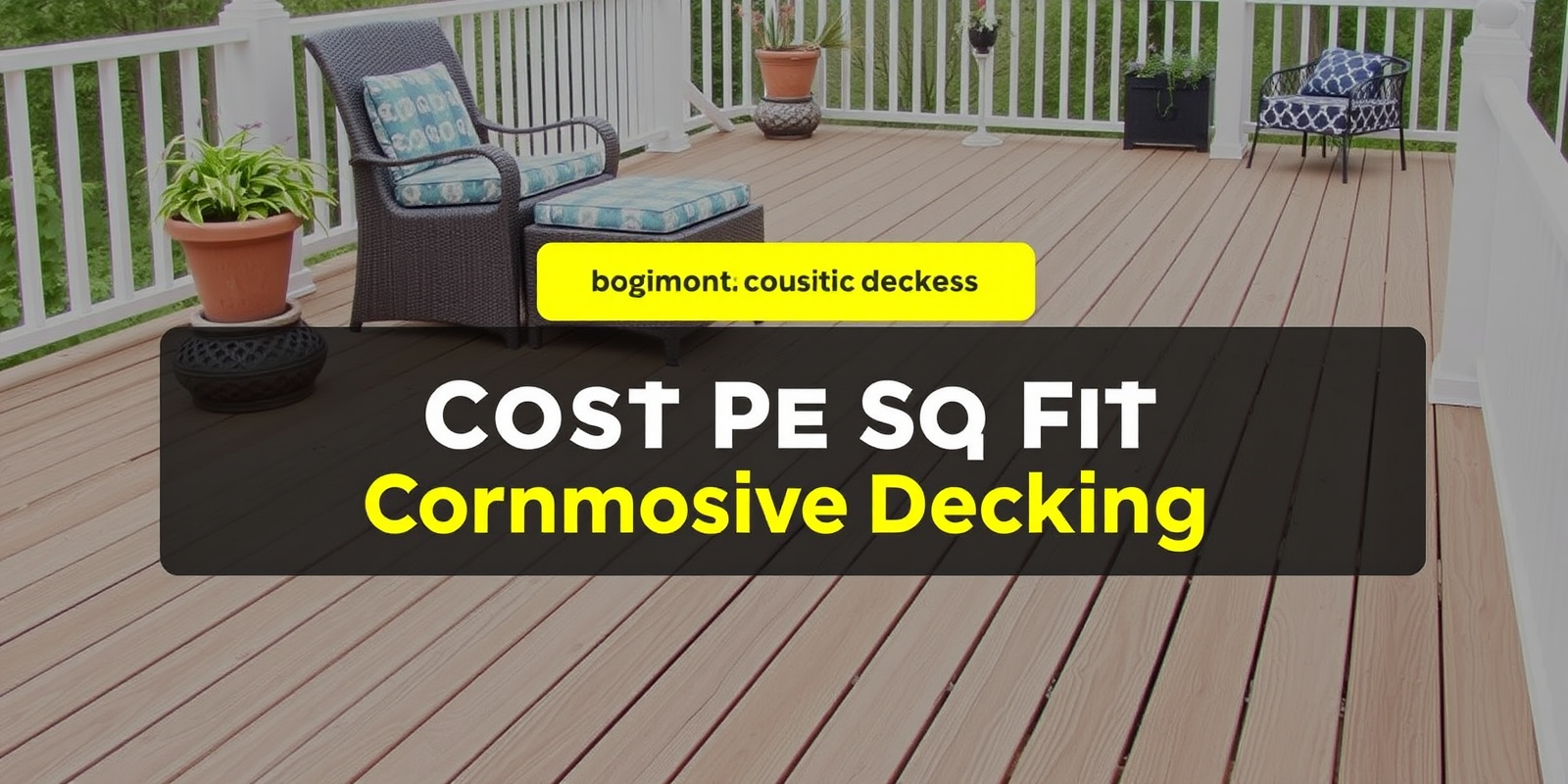 Comparative Analysis: Cost Per Sq Ft for Composite Decking vs. Traditional Materials