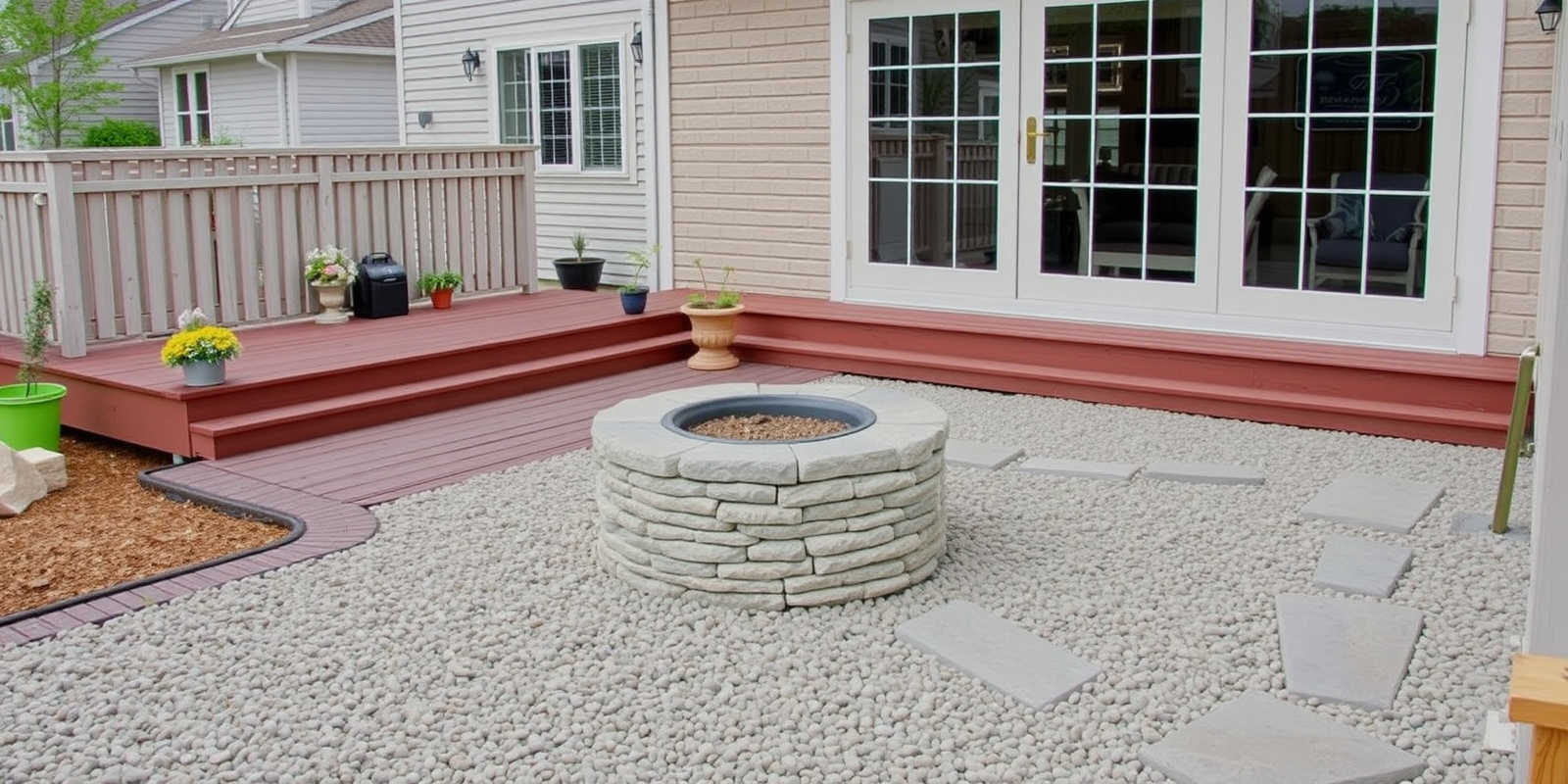 Comparative Cost Guide: Composite Decking or Stone and Gravel Patio