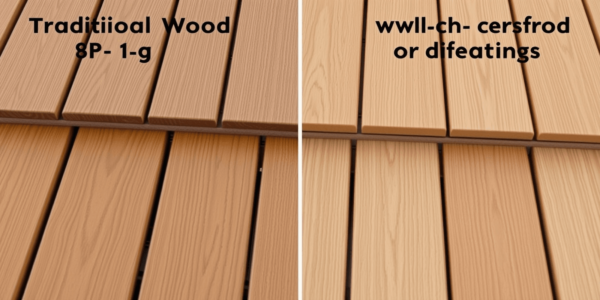 Comparing Traditional Wood vs WPC Co-Extruded Decking