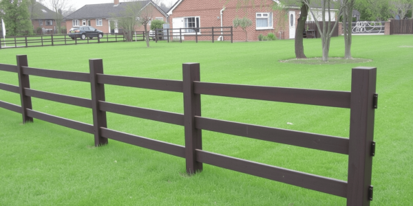 composite 3 rail fencing