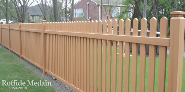 composite 8 ft high fencing