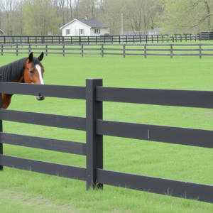 composite board fencing for horses