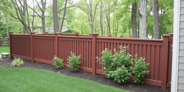 composite deck fencing ideas