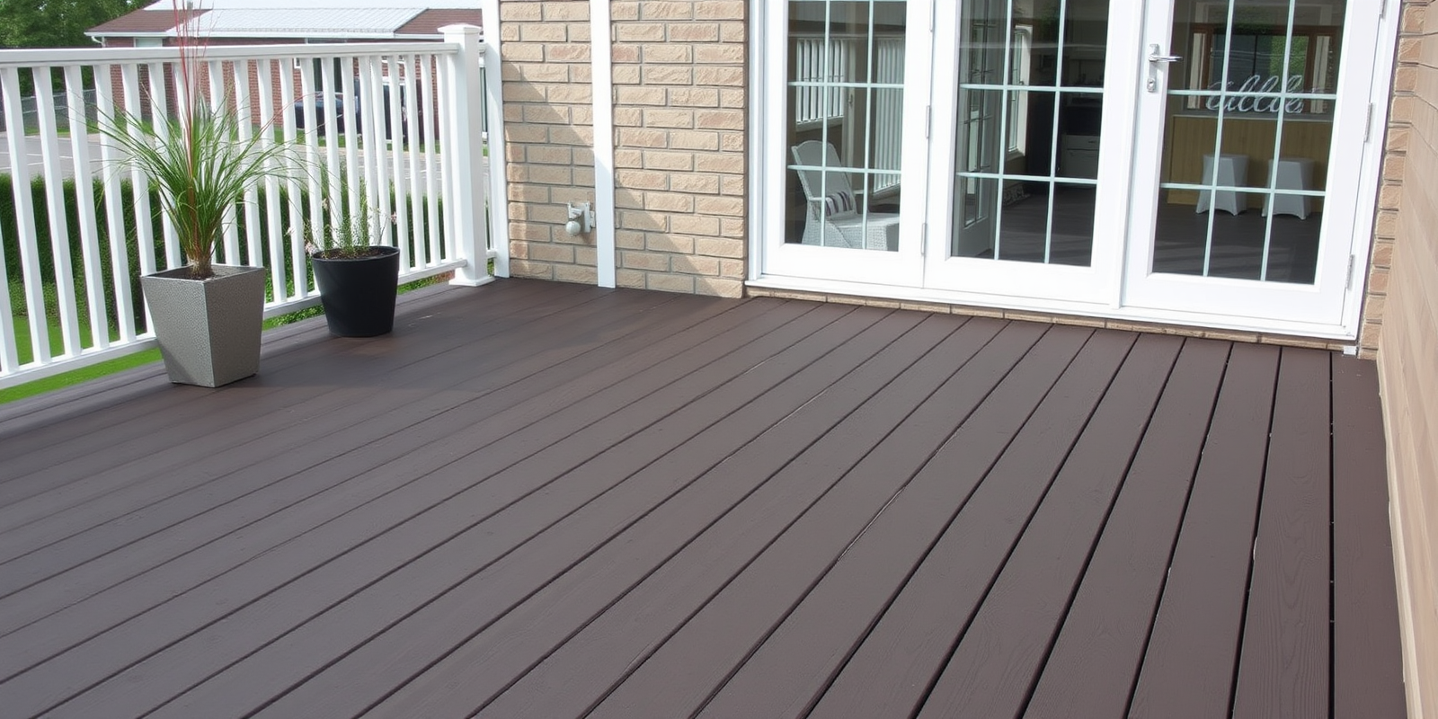 composite decking wiegt