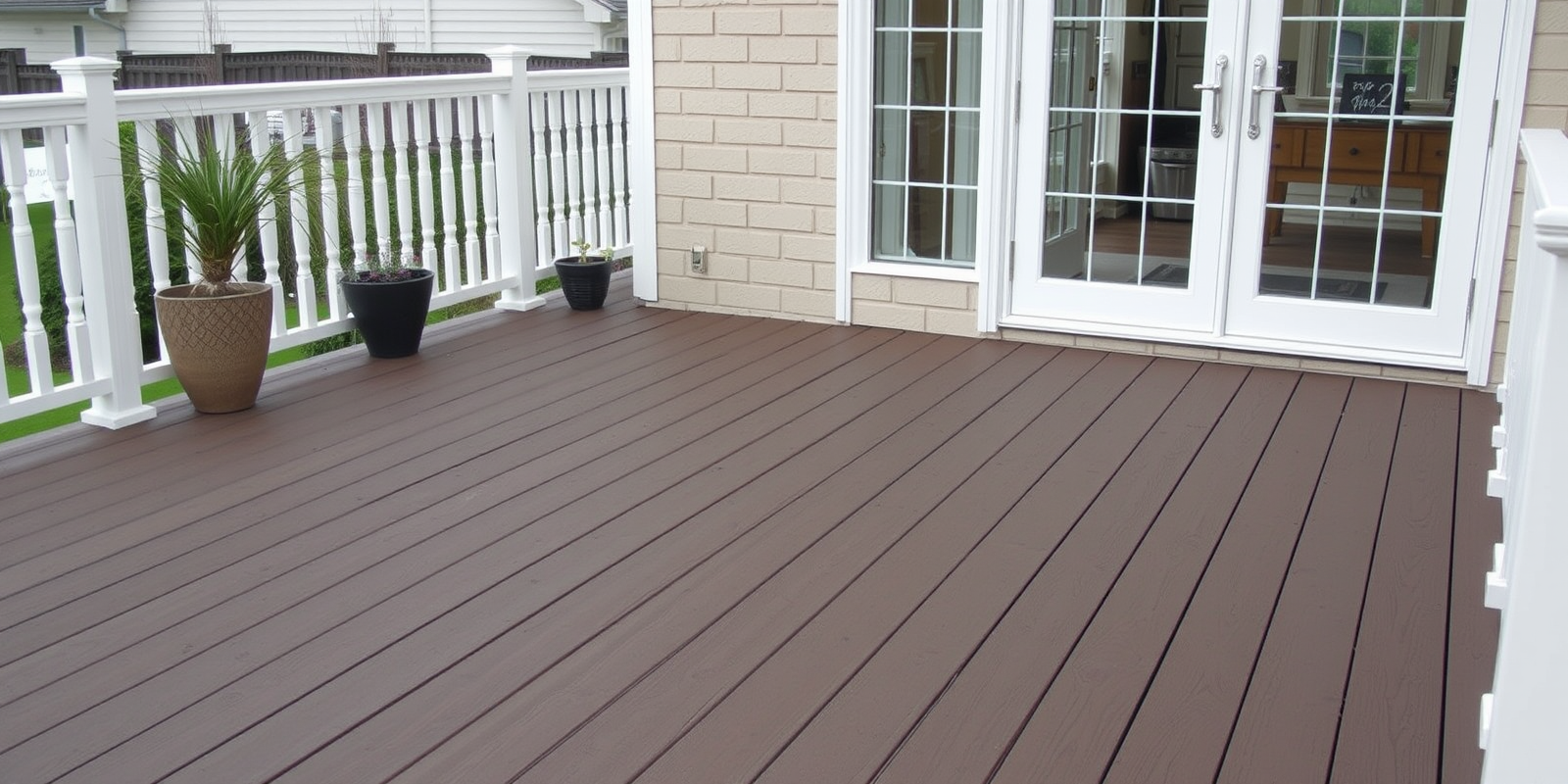 composite decking yate