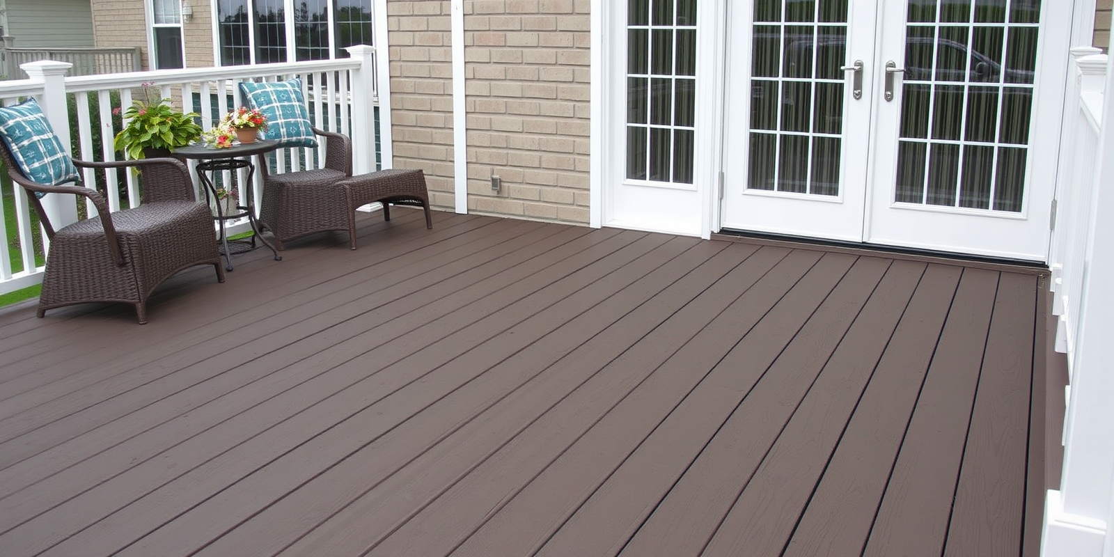 composite decorative decking