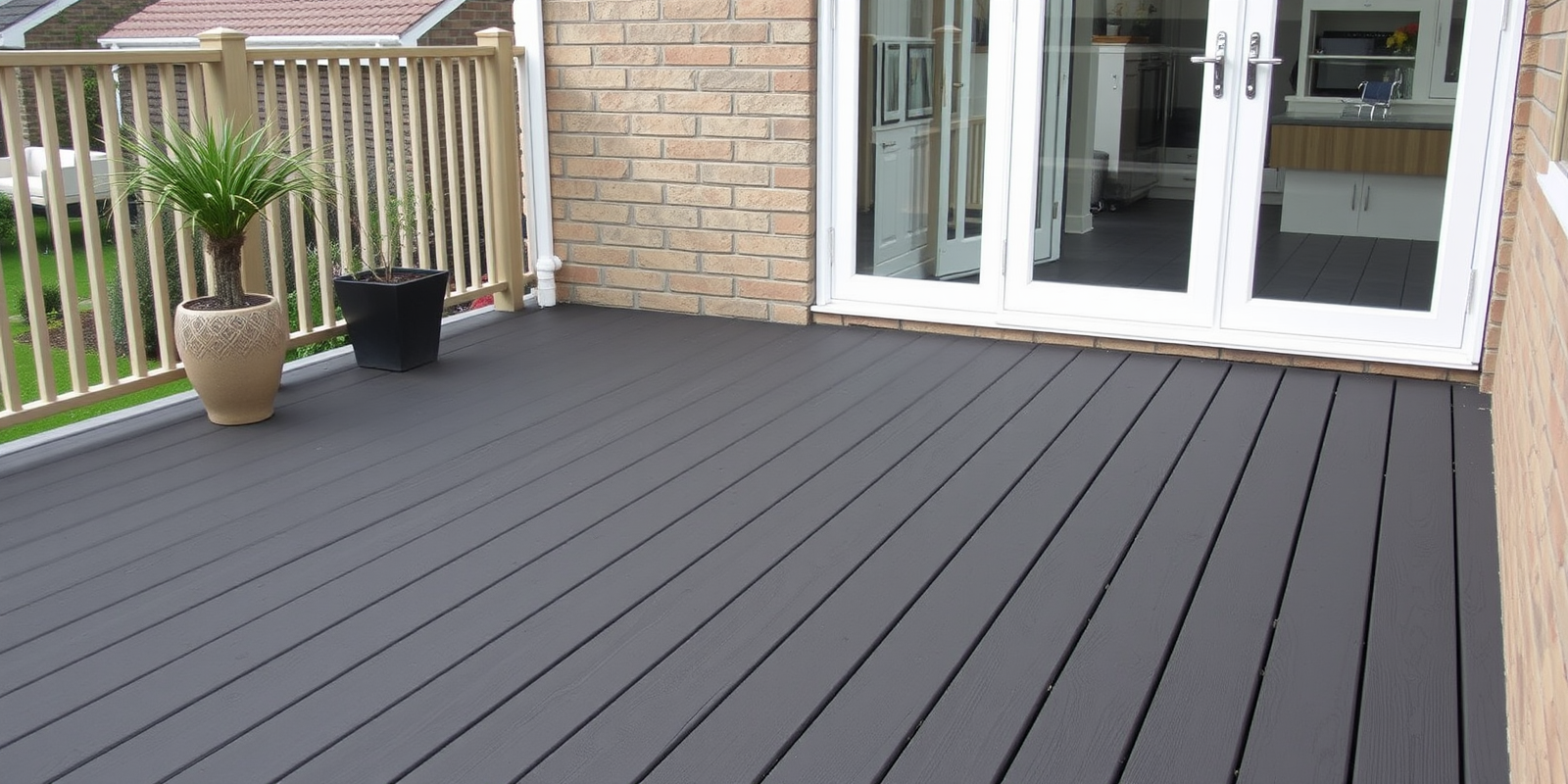 composite fibre decking