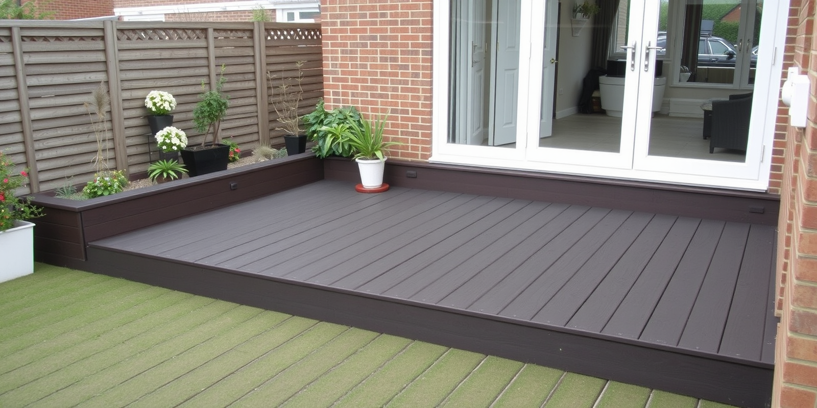 composite garden decking prices