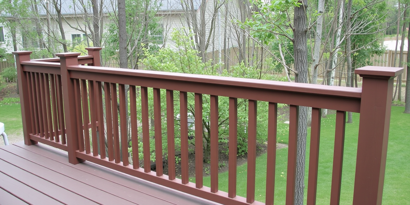 composite handrails for decking