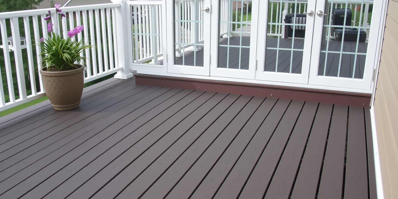 composite hollow decking