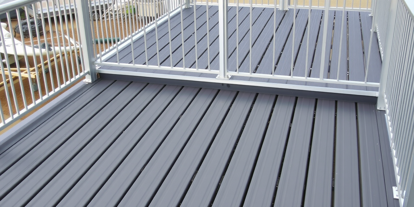 composite metal decking floor