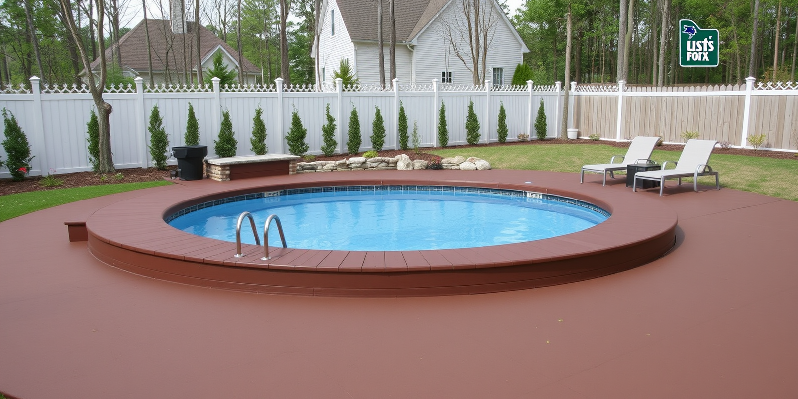 composite pool decking ideas