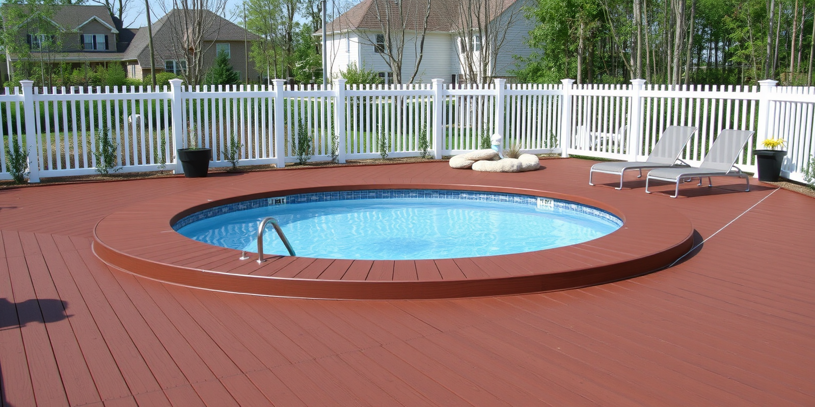 composite pool decking price