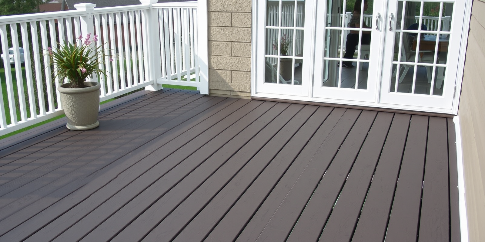 composite sheet decking