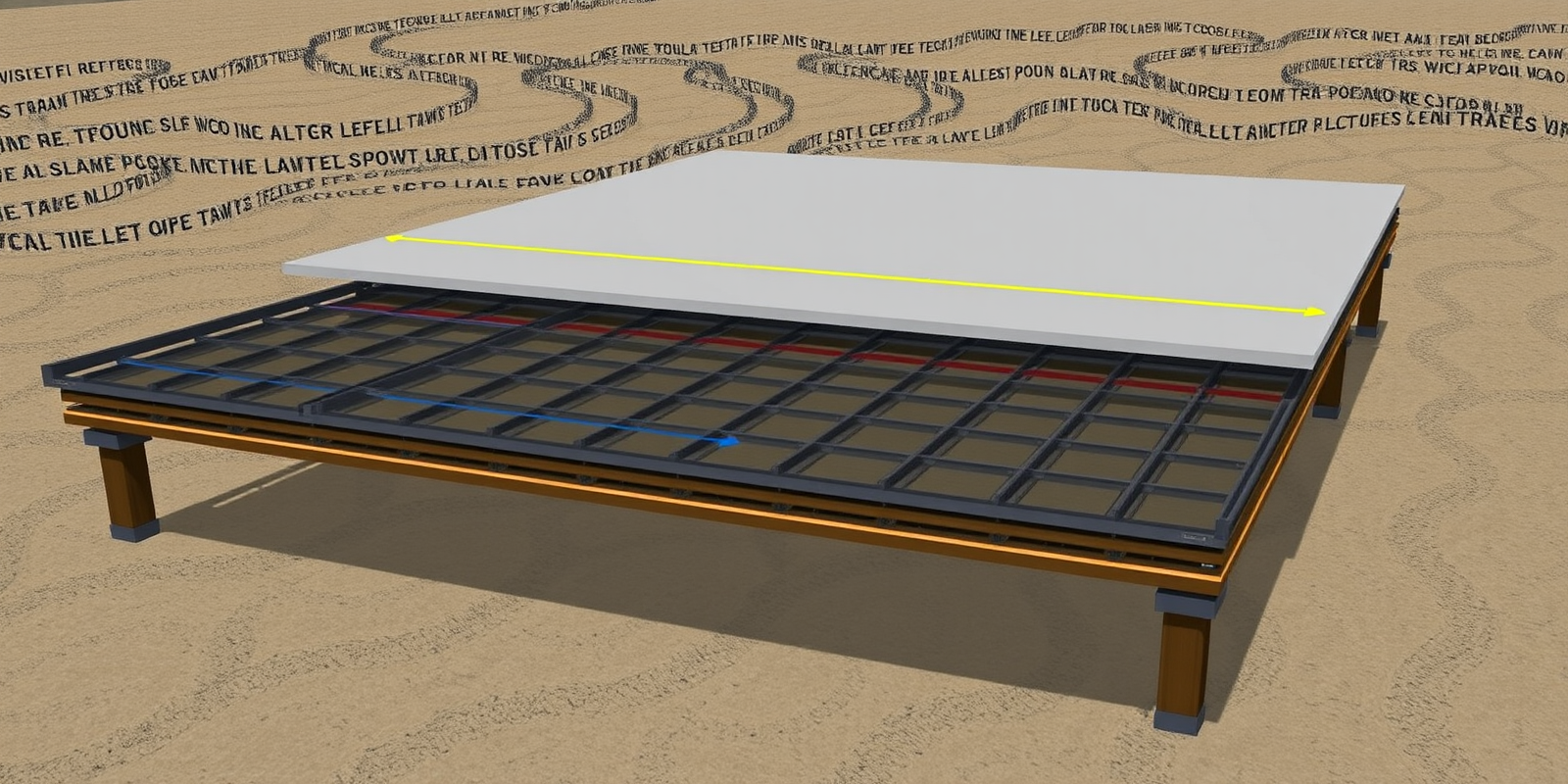 composite slab design cast-in-place concrete on metal decking span length