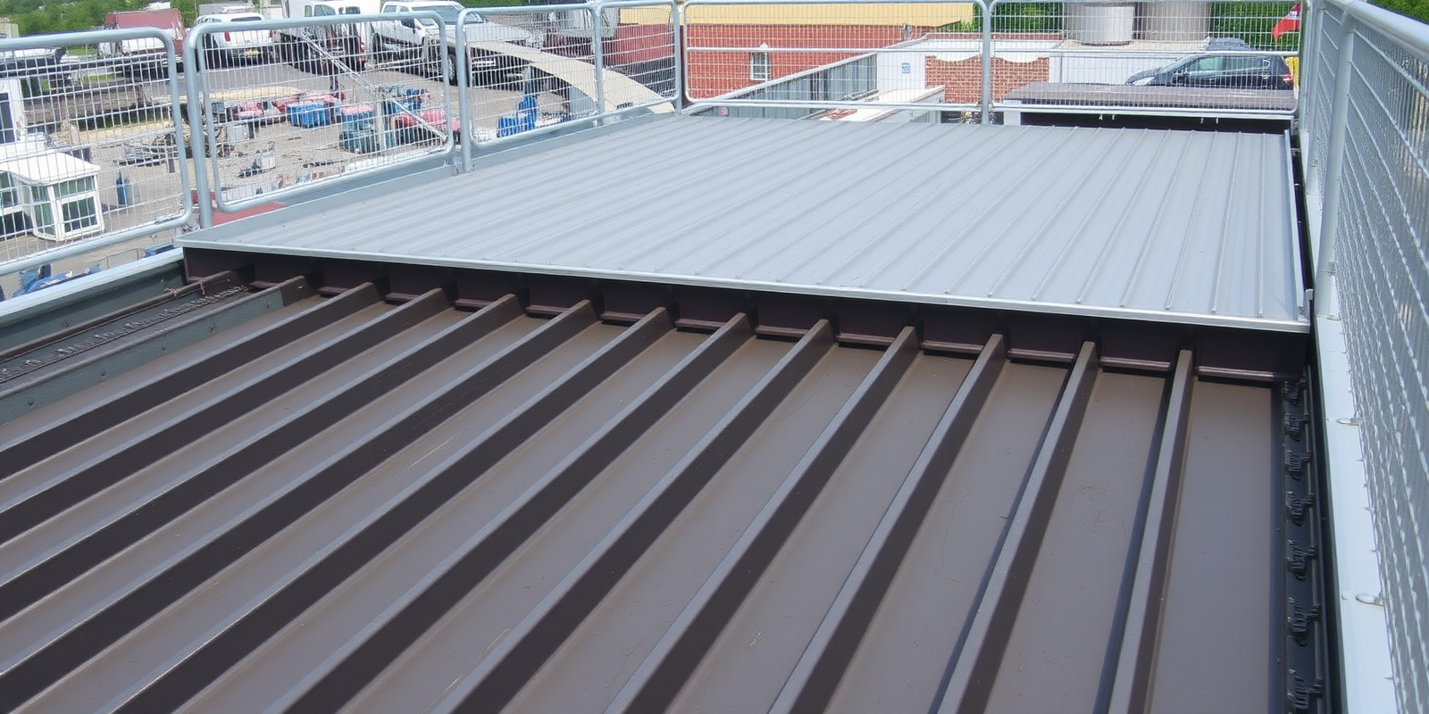 composite slabs with profiled steel decking