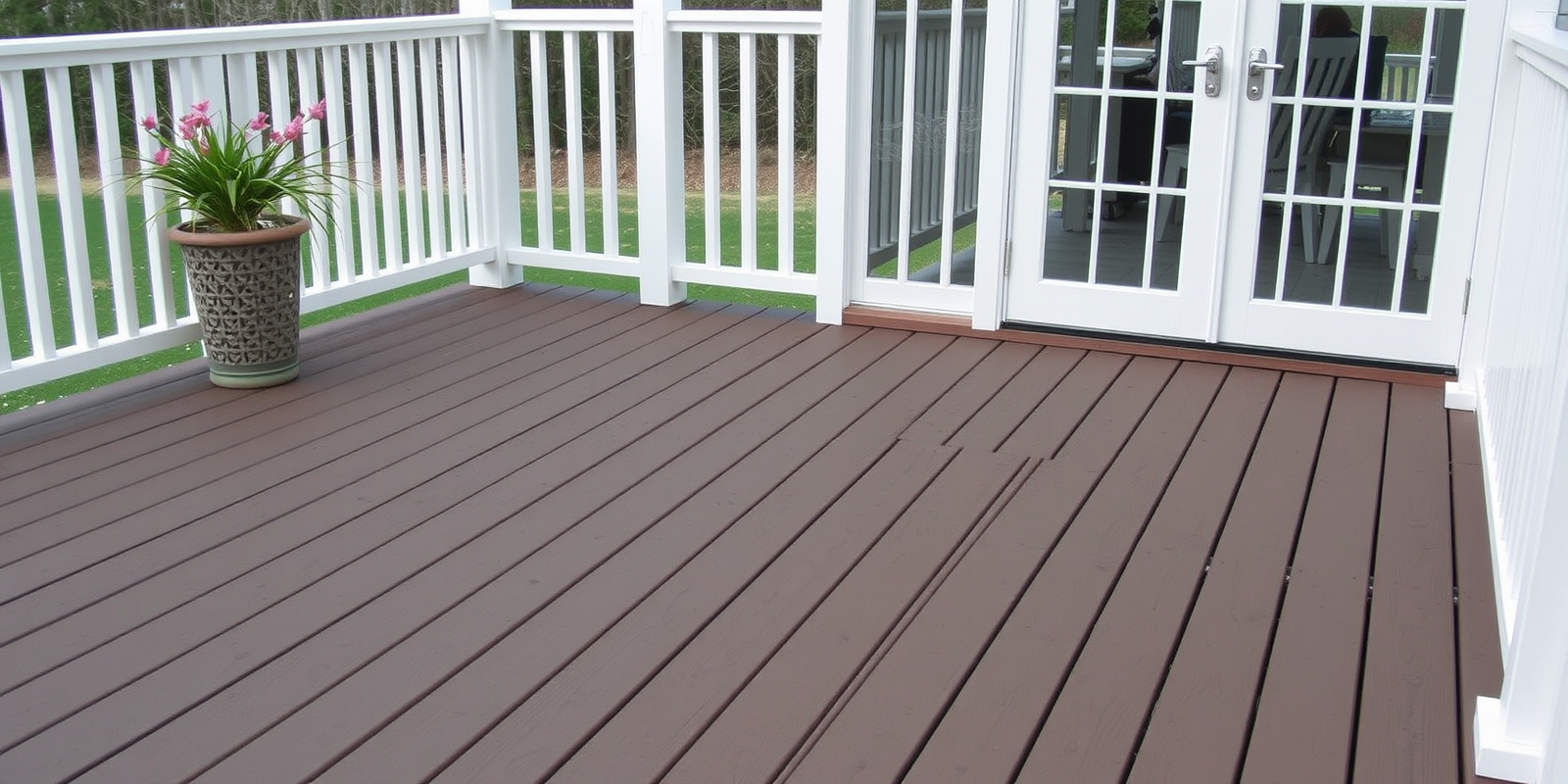 composite solid decking 1x6