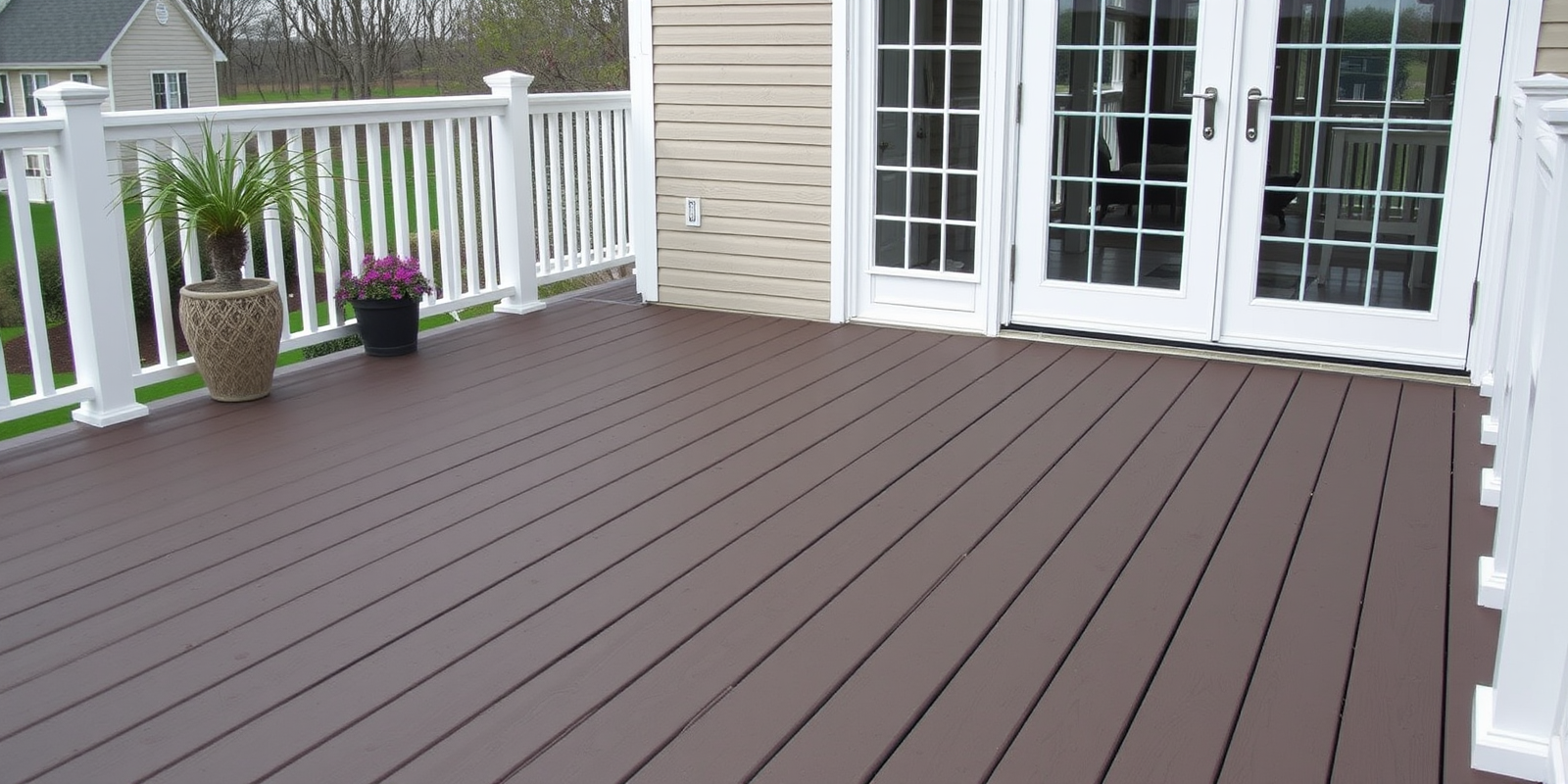 composite solid decking