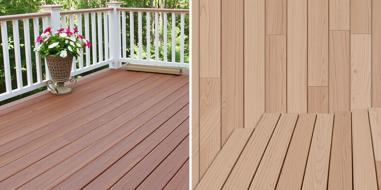 composite vs. wood decking