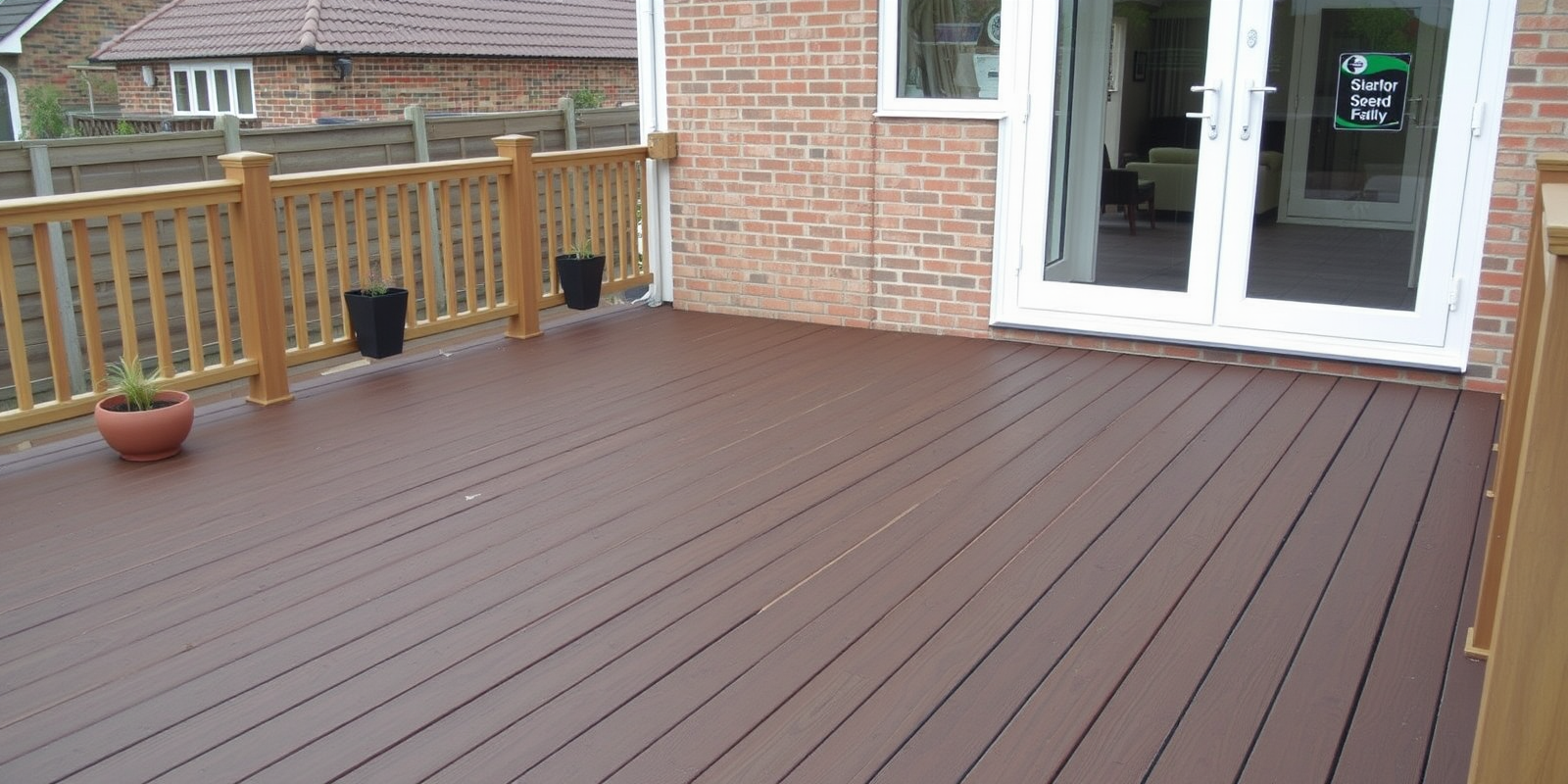 composite wood decking derbyshire