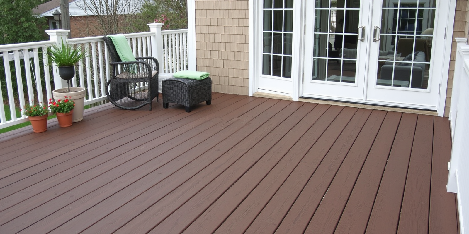 composite wood decking historry