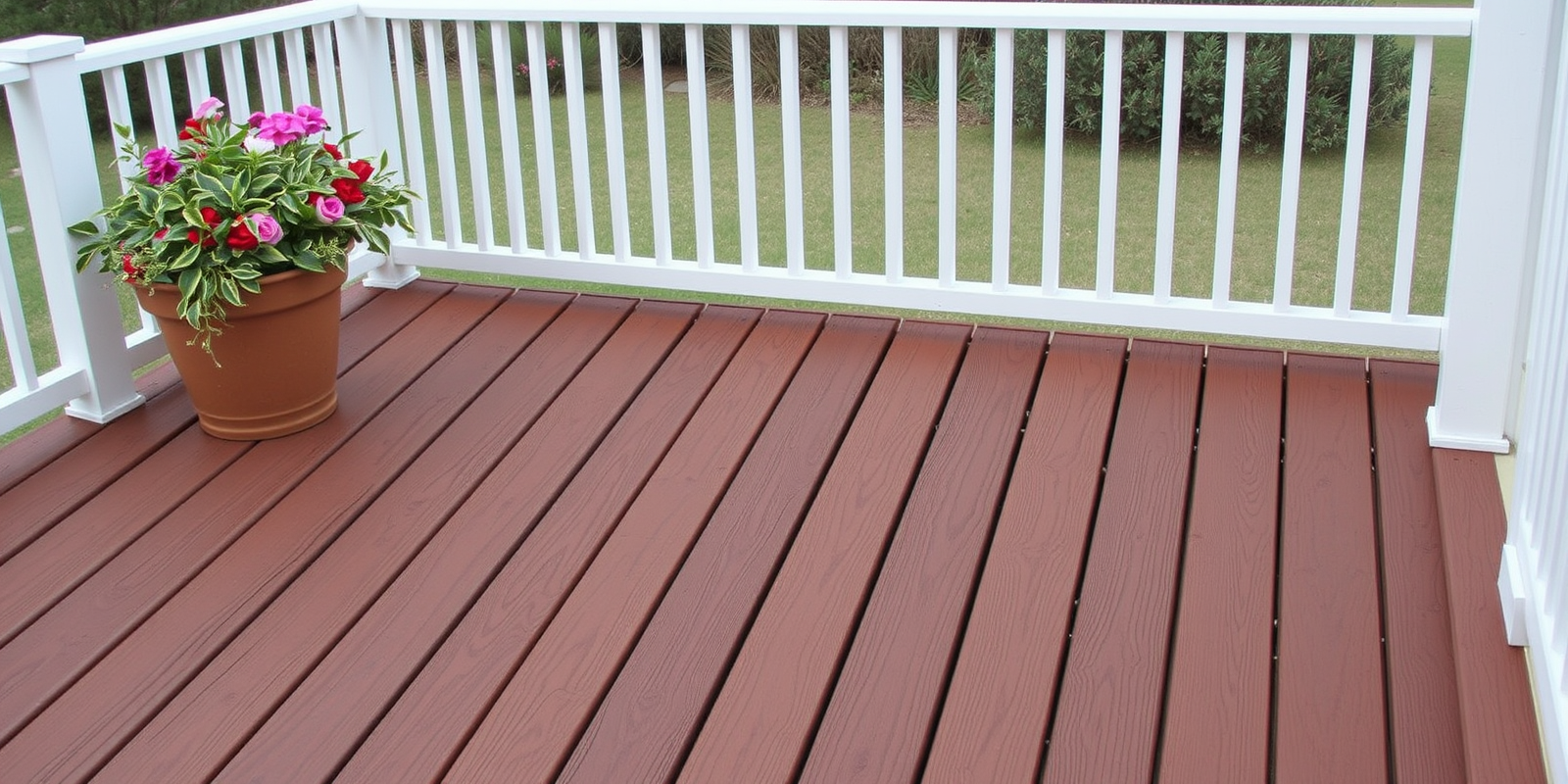 composite wood decking samples