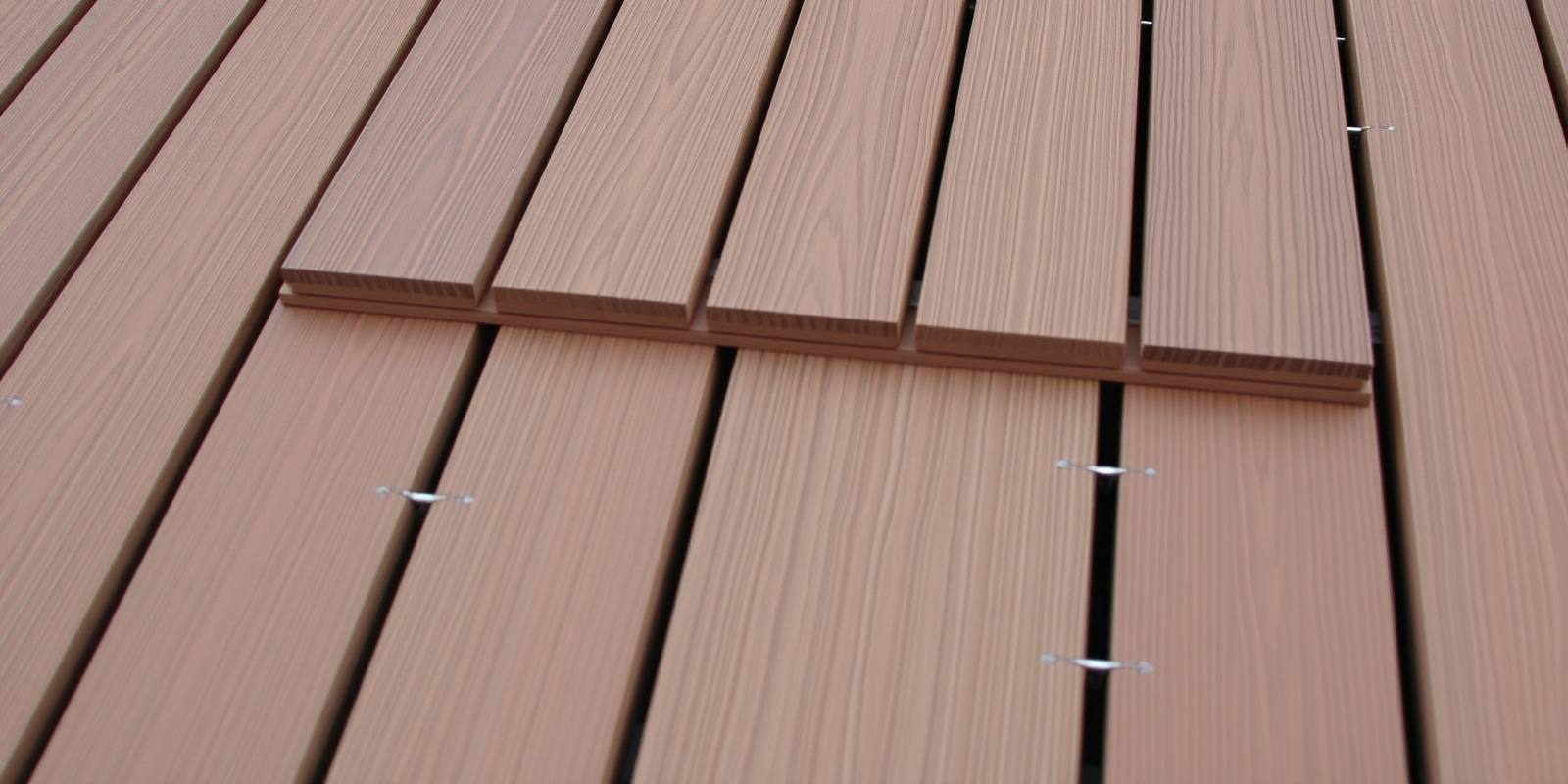 composite wood decking thickness