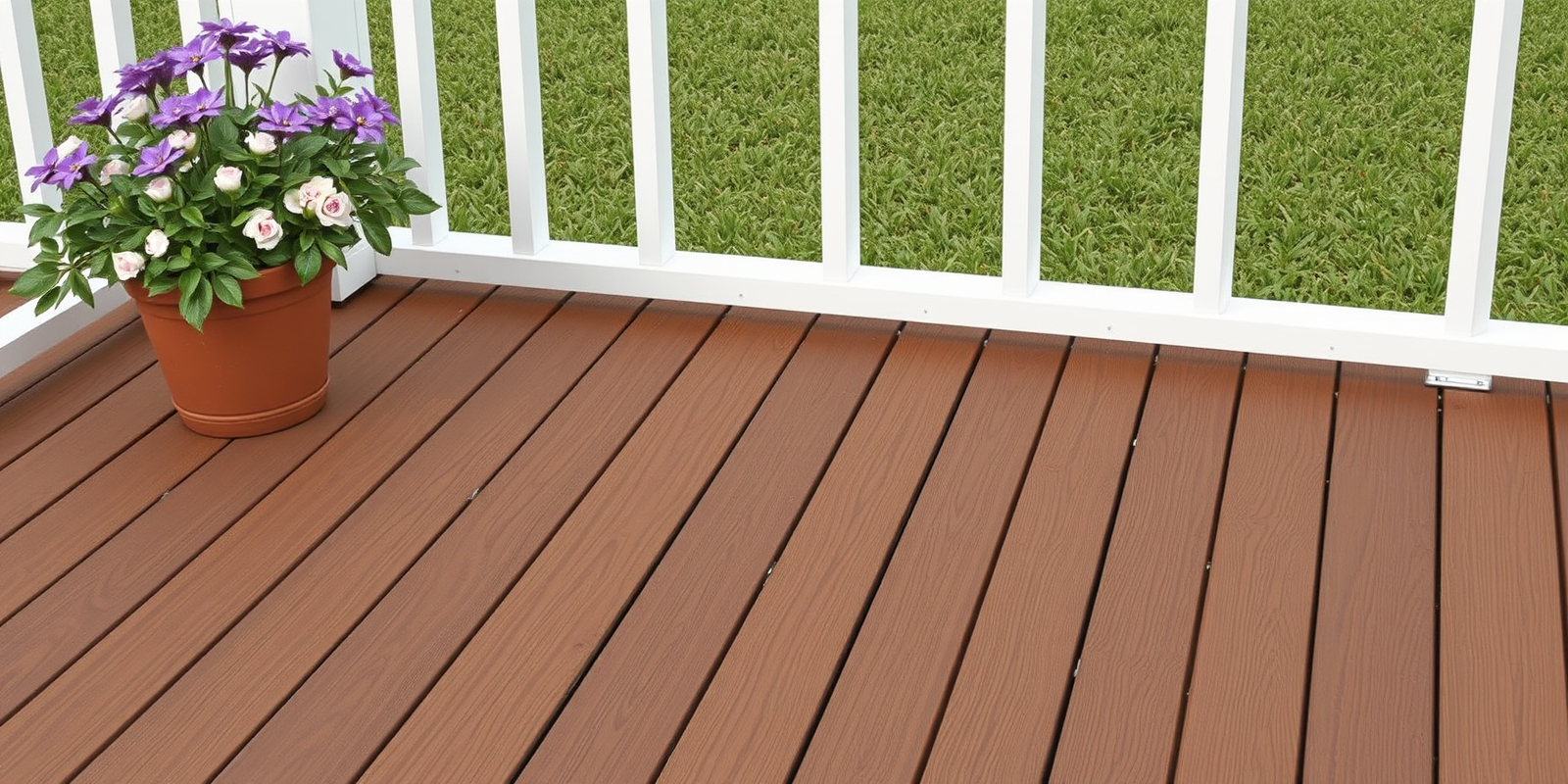 composite wood decking tile