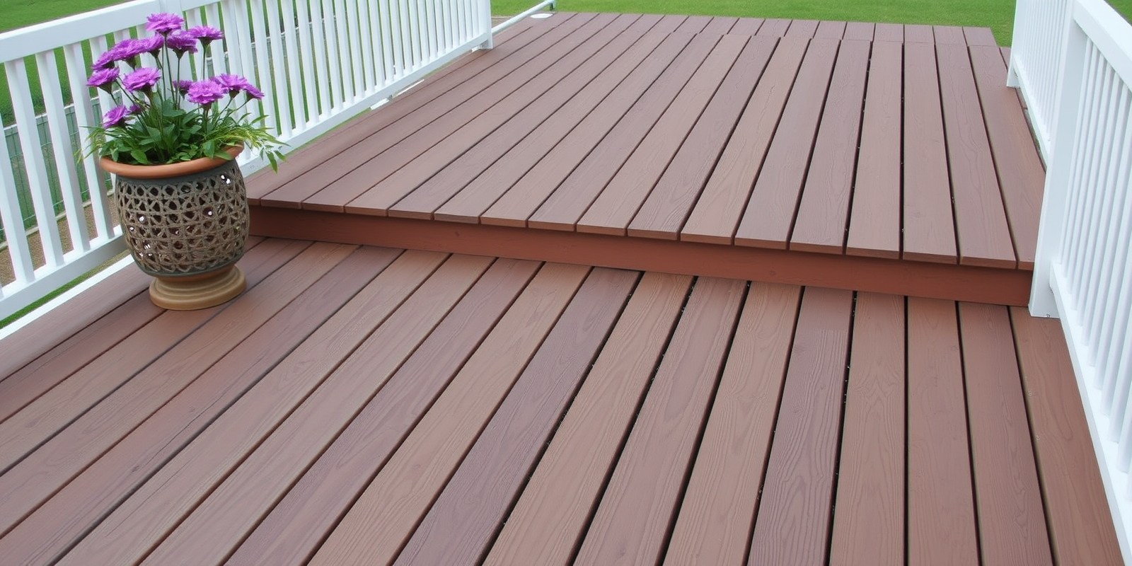 composite wood decking wide boards