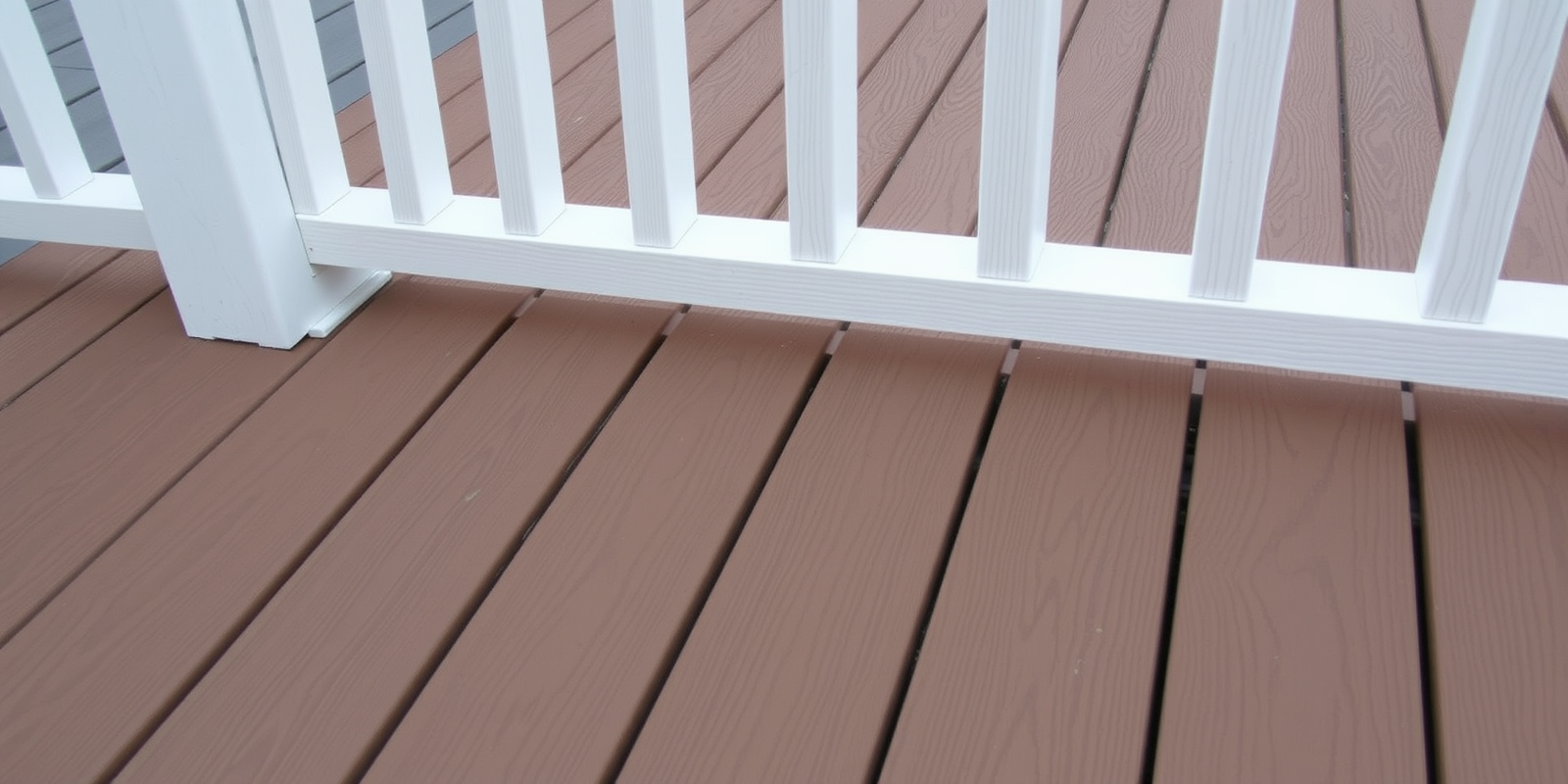 correlated composite decking hidden fasteners