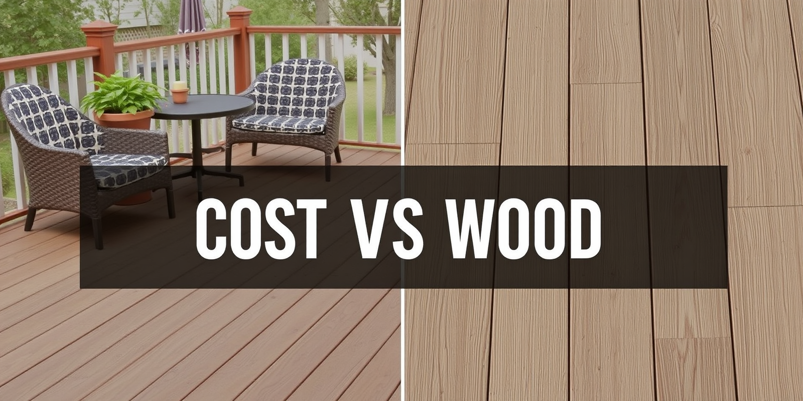 cost composite decking vs wood