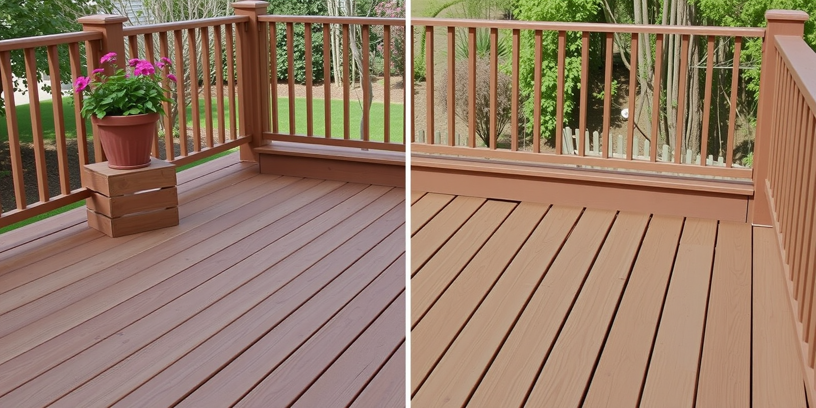 cost difference between composite and cedar decking