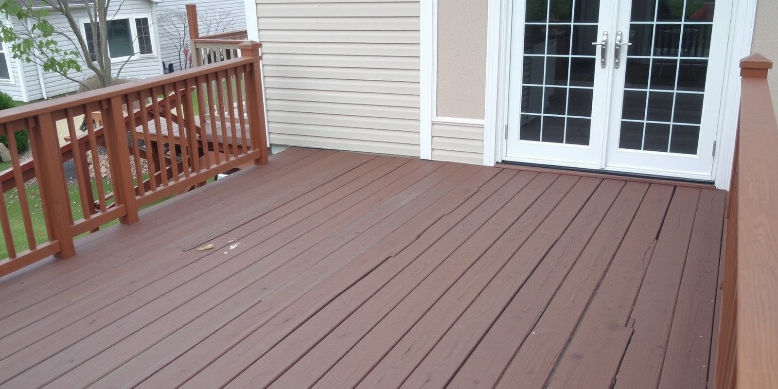 cost to remove old wood deck and install composite decking