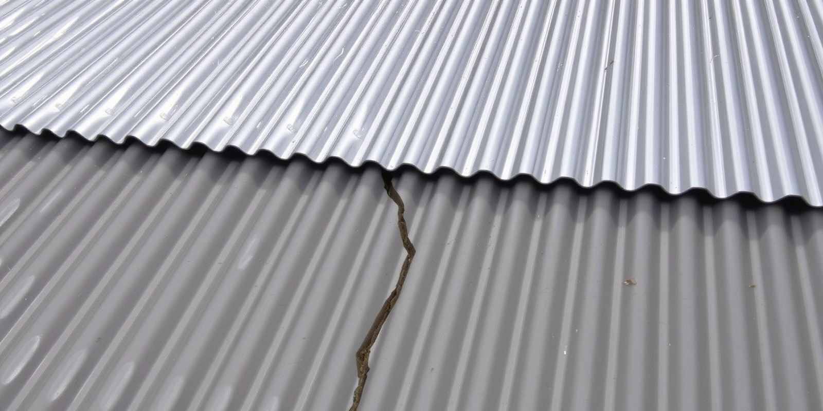 cracking in composite corrugated metal decking floor slabs