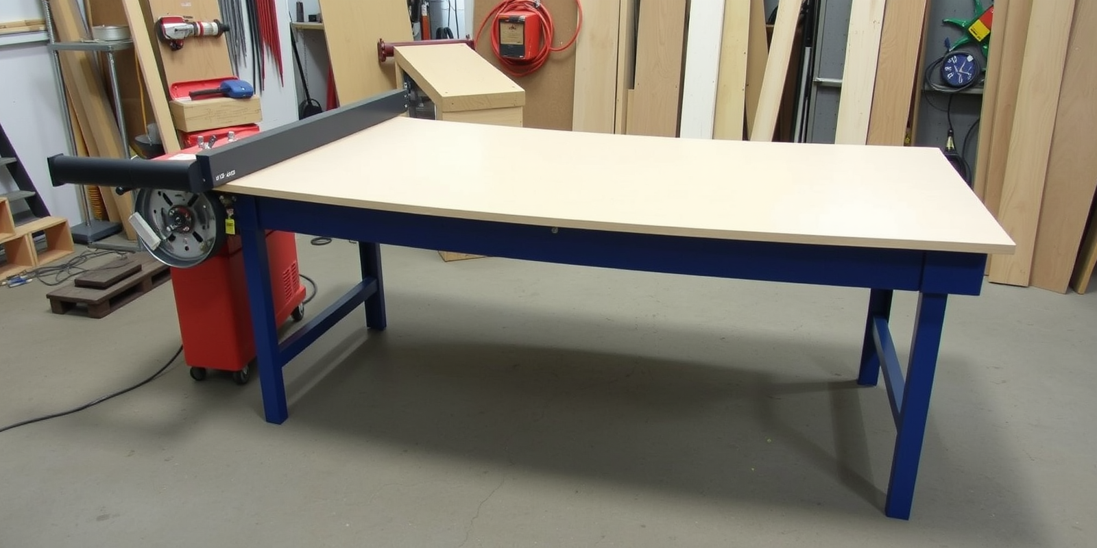 curve table for bending pvc and composite decking