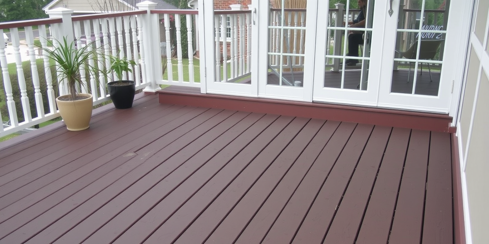 custom wood plastic composite decking